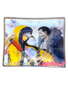 anime-figure-one-piece-sir-crocodile-trafalger-d-water-law-ichiban-kuji-great-banquet-prize-i-glass-plate-bandai1