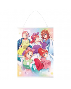 anime-the-quintessential-quintuplets-ichika-nino-miku-yotsuba-itsuki-tapestry-on-canvas-ichiban-kuji-blessing-prize-lp-bandai-1