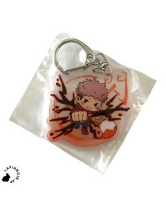 anime-merchandise-jujutsu-kaisen-yuji-itadori-fudemame-acrylic-keychain-part.4-capsule-toy-1