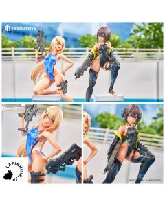 anime-arms-note-swim-team-bucho-chan-and-kohai-chan-set-1/7-figure-ensou-toys-1