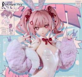 【Decision to commercialize product】Finger Toy reveals the 1/6 scale figure of Rabbi LOVE IT ver. designed by rurudo